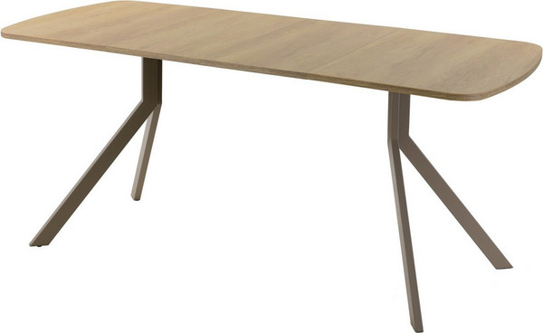 Изображение товара Обеденный стол AMC Elite Е18(1100) D2 (капучино/дуб небраска натур)