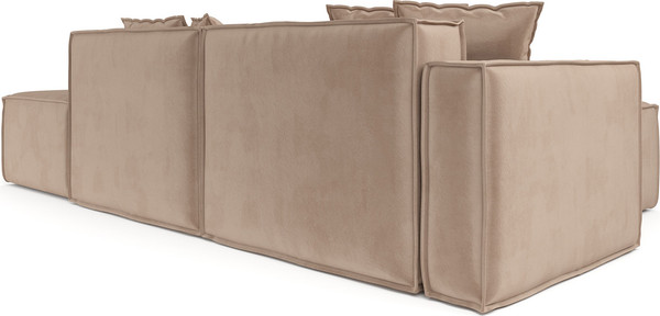 Изображение товара Диван угловой Mebel-Ars Модульный Модион (бежевый кордрой)
