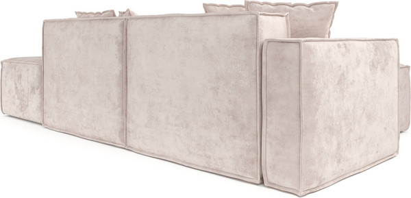 Изображение товара Диван угловой Mebel-Ars Модульный Модион (велюр бежевый Plush OWV-33)