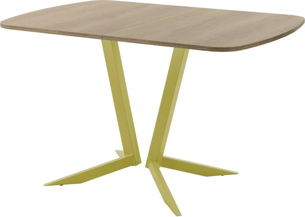 Изображение товара Обеденный стол AMC Elite Е19(1200) D2 (золото/дуб небраска натур)