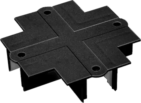 Изображение товара Накладка для коннектора шинопровода Arlight LGD-4TR-PLANK-X-BK C / 024709