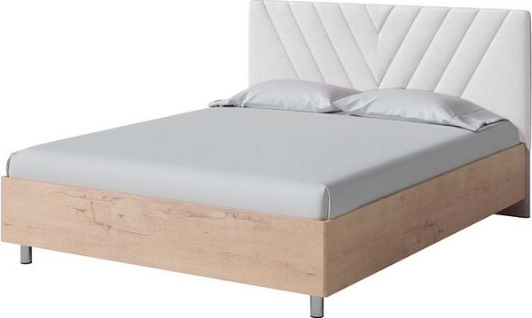 Изображение товара Односпальная кровать Proson Ora 90x200 (бунратти/Teddy 300 снежный)