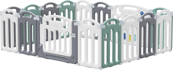 Изображение товара Игровой манеж UNIX Kids Simple 188x188 Color / ppsi16ggw