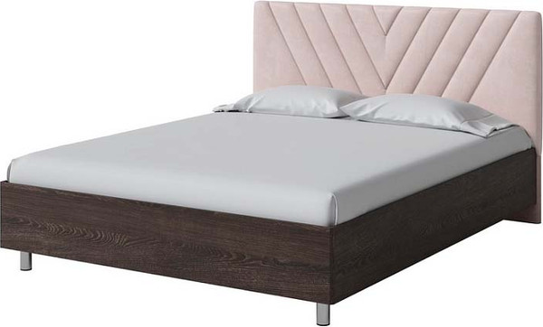 Изображение товара Двуспальная кровать Proson Ora 160x200 (дуб кантербери/Manhattan крем-брюле)