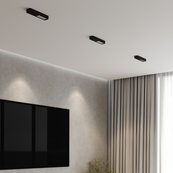 Изображение товара Потолочный светильник Elektrostandard 25114/LED 9W 4000K (черный)