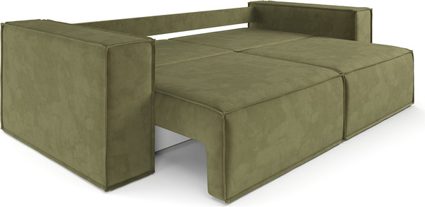 Изображение товара Диван Mebel-Ars Еврокнижка Эмби (Cabrio 29 зеленый)