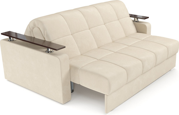 Изображение товара Диван Mebel-Ars Аккордеон Бакли ППУ 180x200 (бархат бежевый Star Velvet 6 Light Beige)