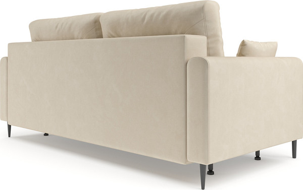 Изображение товара Диван Mebel-Ars Мегион (бархат бежевый Star Velvet 6 Light Beige)