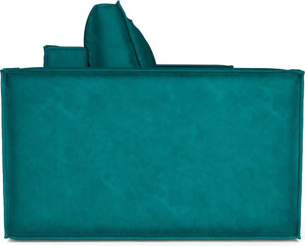 Изображение товара Диван Mebel-Ars Еврокнижка Эмби (бархат сине-зеленый Star Velvet 43 Black Green)