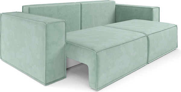 Изображение товара Диван Mebel-Ars Еврокнижка Эмби (Vivaldi мятный)