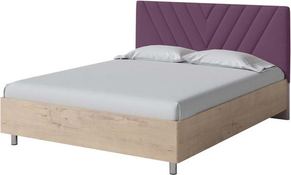 Изображение товара Полуторная кровать Proson Ora 140x200 (бунратти/Manhattan 22 ягодный пломбир)