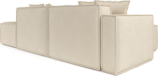 Изображение товара Диван угловой Mebel-Ars Модульный Модион (бархат бежевый Star Velvet 6 Light Beige)