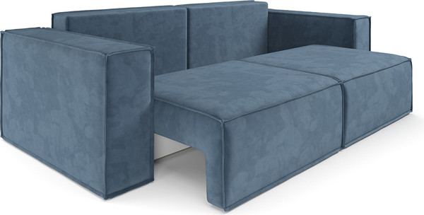 Изображение товара Диван Mebel-Ars Еврокнижка Эмби (Vivaldi синий)