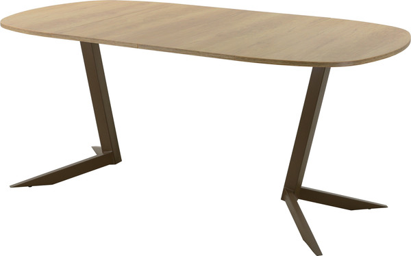 Изображение товара Обеденный стол AMC Elite Е19(900) D7 (коричневый/дуб небраска натур)