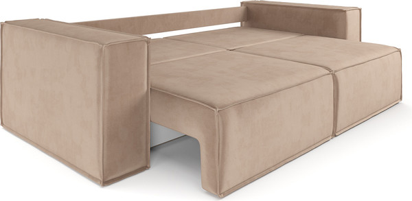 Изображение товара Диван Mebel-Ars Еврокнижка Эмби (бежевый кордрой)