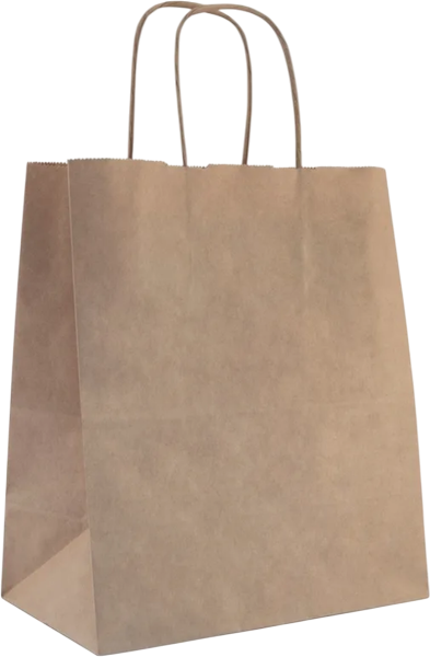 Изображение товара Набор бумажных пакетов Суперпак ПД 350x150x450 / 009-000031-002 (250шт, крафт)