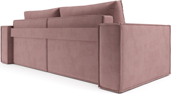 Изображение товара Диван Mebel-Ars Еврокнижка Эмби (велюр пудра НВ-178/18)