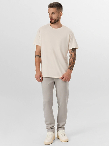 Изображение товара Штаны Mark Formelle 181258 (р.86-170/176, двухцветный светло-серый)