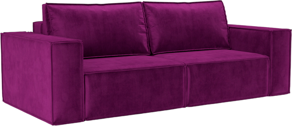 Изображение товара Диван Mebel-Ars Еврокнижка Эмби (фиолет)