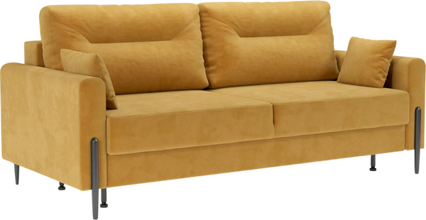 Изображение товара Диван Mebel-Ars Мегион (Cabrio 27 желтый)