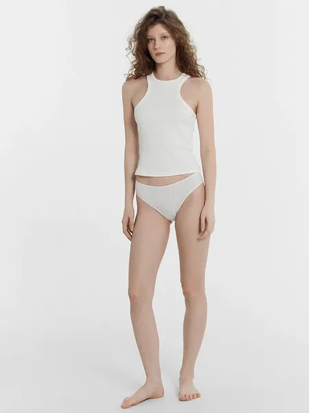 Изображение товара Трусы женские Mark Formelle 412575 (р.102, листочки на сумрачно-белом)