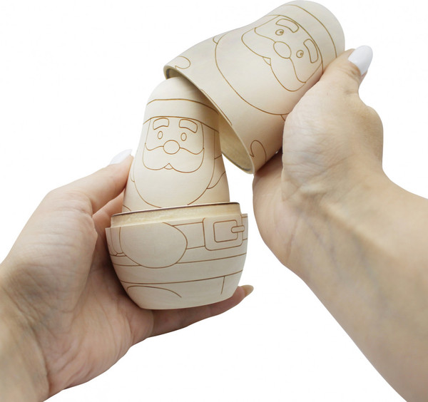 Изображение товара Набор заготовок для творчества Брестская Фабрика Сувениров Дед Мороз / blank7_santa