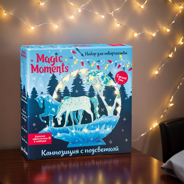 Изображение товара Набор для творчества Magic Moments Лошади / cl-17