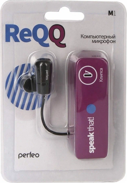 Изображение товара Микрофон Perfeo M-1 / PF_A4423 (черный)