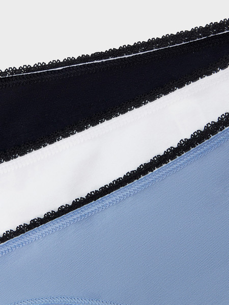 Изображение товара Комплект женских трусов Mark Formelle 412630-3 (р.90, серо-голубой)