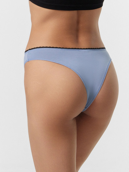 Изображение товара Комплект женских трусов Mark Formelle 412630-3 (р.94, серо-голубой)