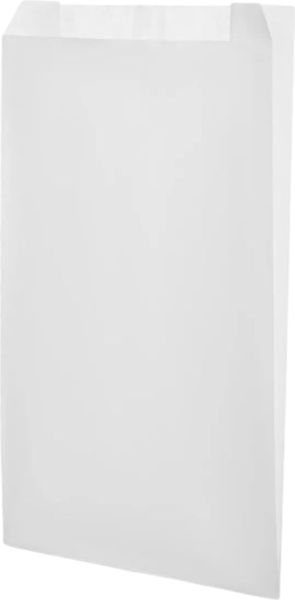 Изображение товара Набор бумажных пакетов Суперпак 120x50x215 / 011-000012-001 (1000шт, белый)