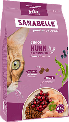 Изображение товара Сухой корм для кошек Bosch Petfood Sanabelle Senior (8кг)