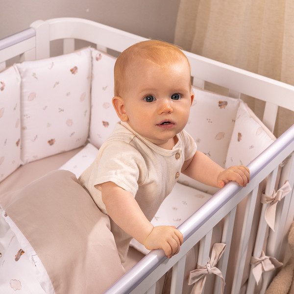 Изображение товара Комплект постельный для малышей Perina Sleepy / КПП6.100-SL.04 (бежевый)