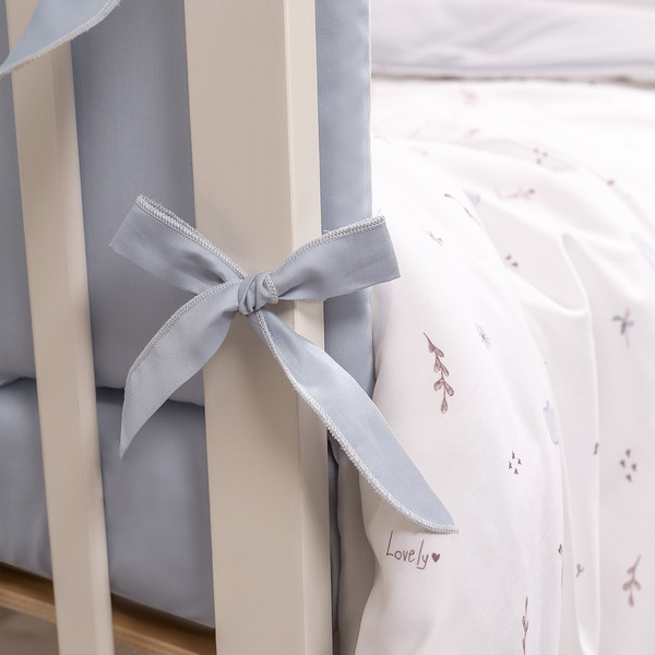 Изображение товара Комплект постельный для малышей Perina Sleepy / КПП6.100-SL.10 (голубой)