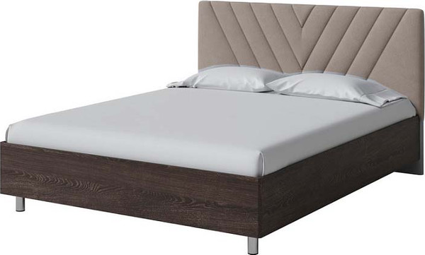 Изображение товара Двуспальная кровать Proson Ora 160x200 (дуб кантербери/Monopoly капучино 297)