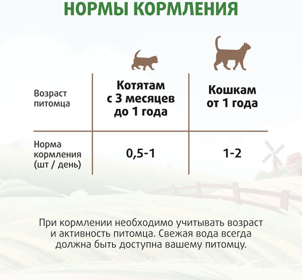 Изображение товара Лакомство для кошек Ферма кота Федора Лакомые палочки из лосося (3x5г)