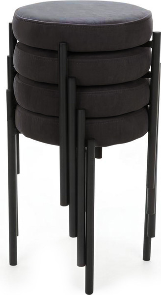 Изображение товара Табурет Табурет Канапе (бренди 28/каркас черный)