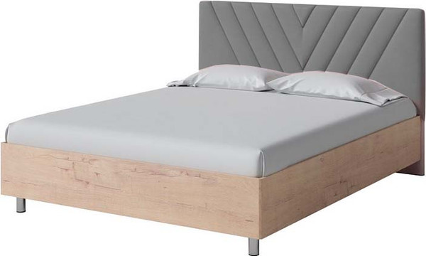 Изображение товара Двуспальная кровать Proson Ora 160x200 (бунратти/Monopoly британский серый 996)