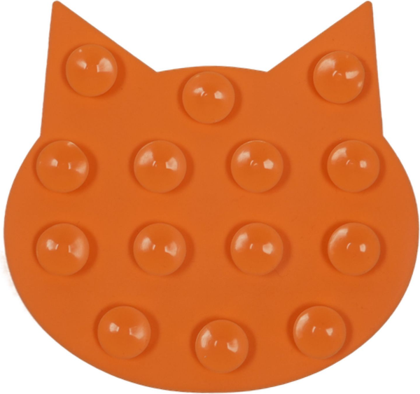 Изображение товара Лизательный коврик для животных Mr. Kranch MKR543967 (оранжевый)