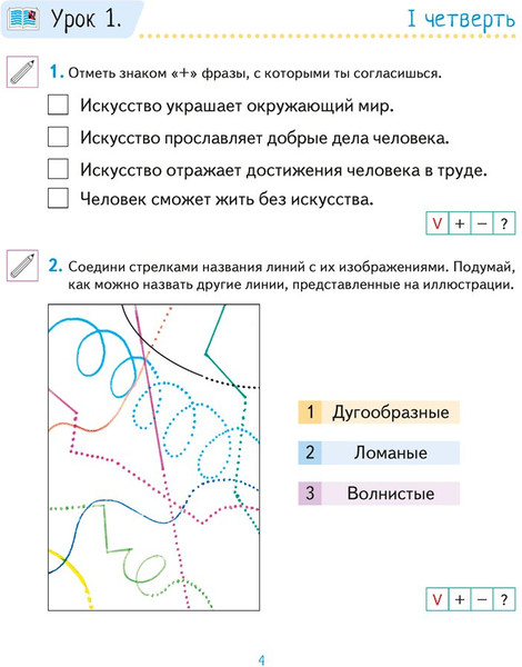 Изображение товара Рабочая тетрадь Аверсэв Изобразительное искусство. 1 класс. 2018 (9789851926073)