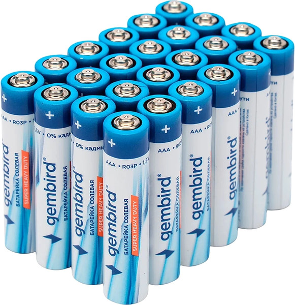 Изображение товара Комплект батареек Gembird GB-R03P-24B (24шт)
