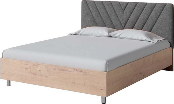 Изображение товара Полуторная кровать Proson Ora 140x200 (бунратти/Tesla графит)