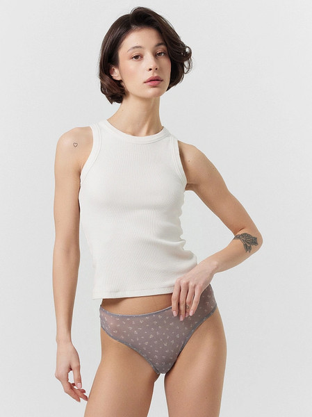 Изображение товара Трусы женские Mark Formelle 412612 (р.94, цветочки на сером)