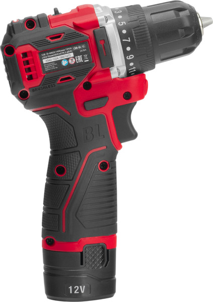 Изображение товара Аккумуляторная дрель-шуруповерт MTX CDB-BL-12 Li-Ion 12 В / 26184