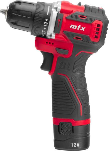 Изображение товара Аккумуляторная дрель-шуруповерт MTX CDB-BL-12 Li-Ion 12 В / 26184