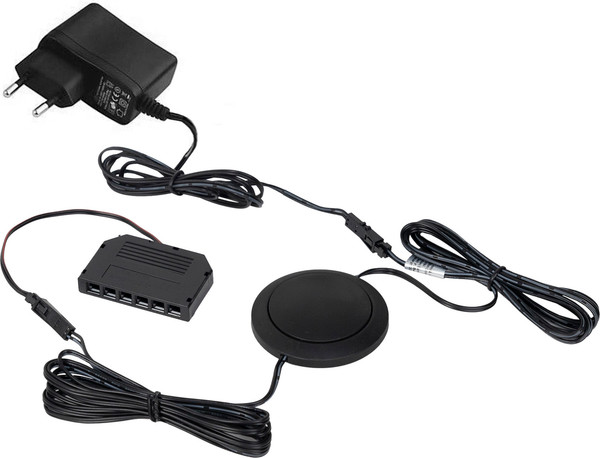 Изображение товара Блок питания для светодиодной ленты AKS Wall 6W/12V розеточный (5м)