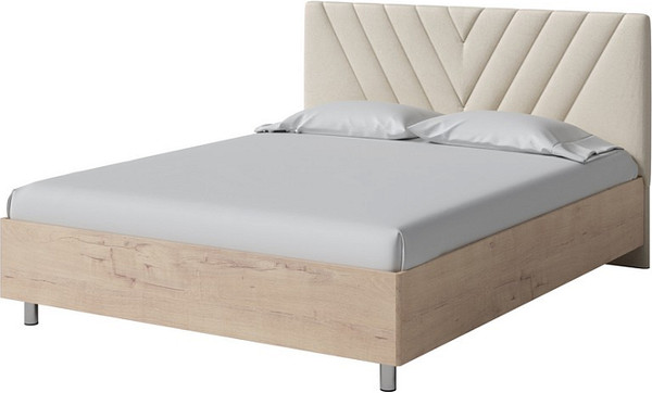 Изображение товара Двуспальная кровать Proson Ora 160x200 (бунратти/Ultra песочный)