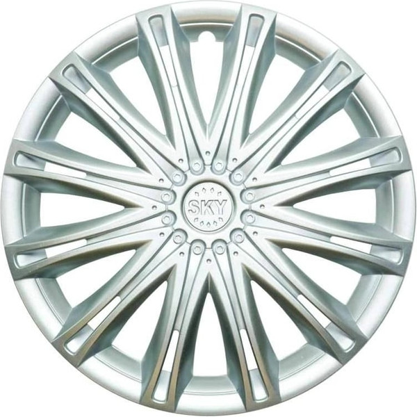 Изображение товара Набор колпаков LION Скай 14" пруж. LW1419 (2шт, серебристый)