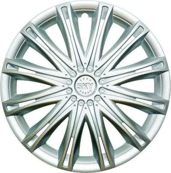 Изображение товара Набор колпаков LION Скай 16" пруж. LW1666 (2шт, серебристый)