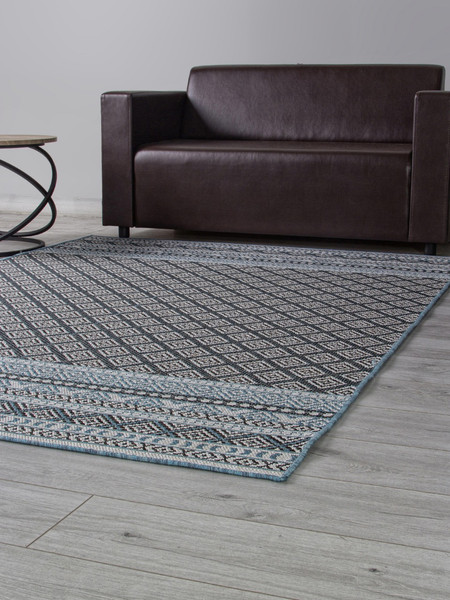 Изображение товара Циновка Merinos Kair S154-STAN-BLUE (1.2х1.7)